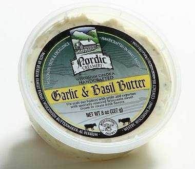 Nordic Creamery Garlic And Basil Butter