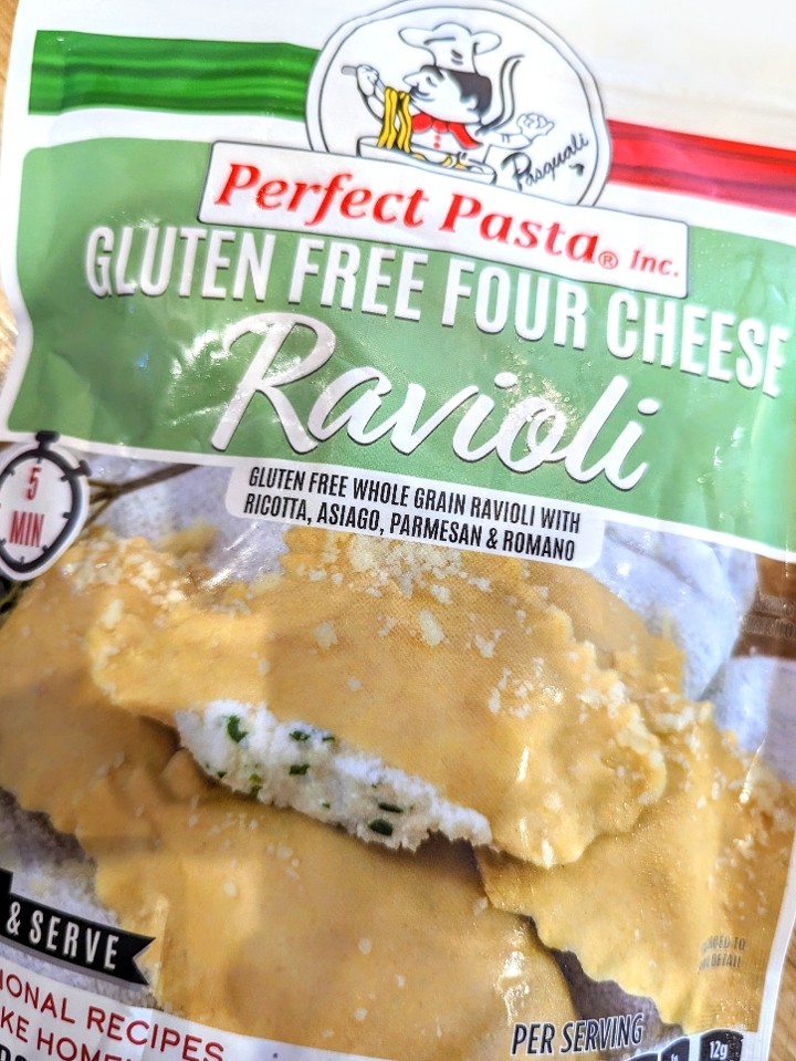 Gluten Free Four Cheese Ravioli