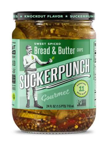 SuckerPunch Bread 'n' Better Pickle Chips