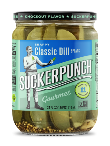 SuckerPunch Dill Pickle Spears