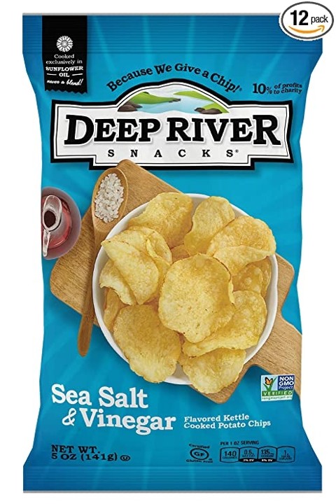 Deep River Sea Salt & Vinegar Chips