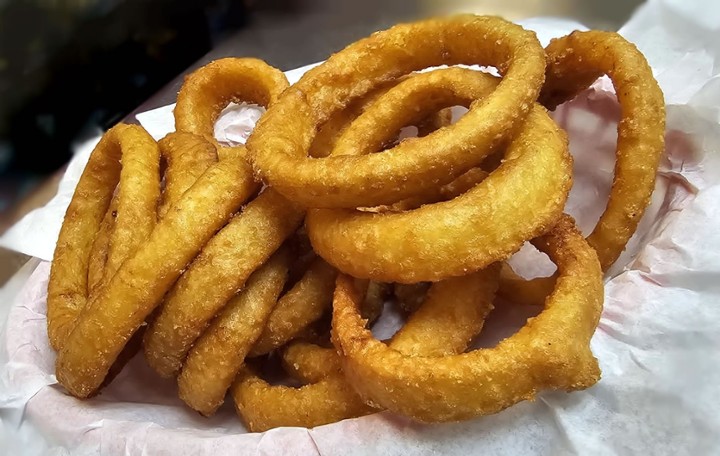 Basket Battered Onion Rings