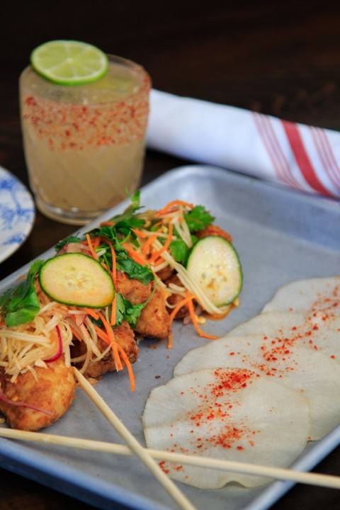 Nuoc Cham Fried Chicken Breast