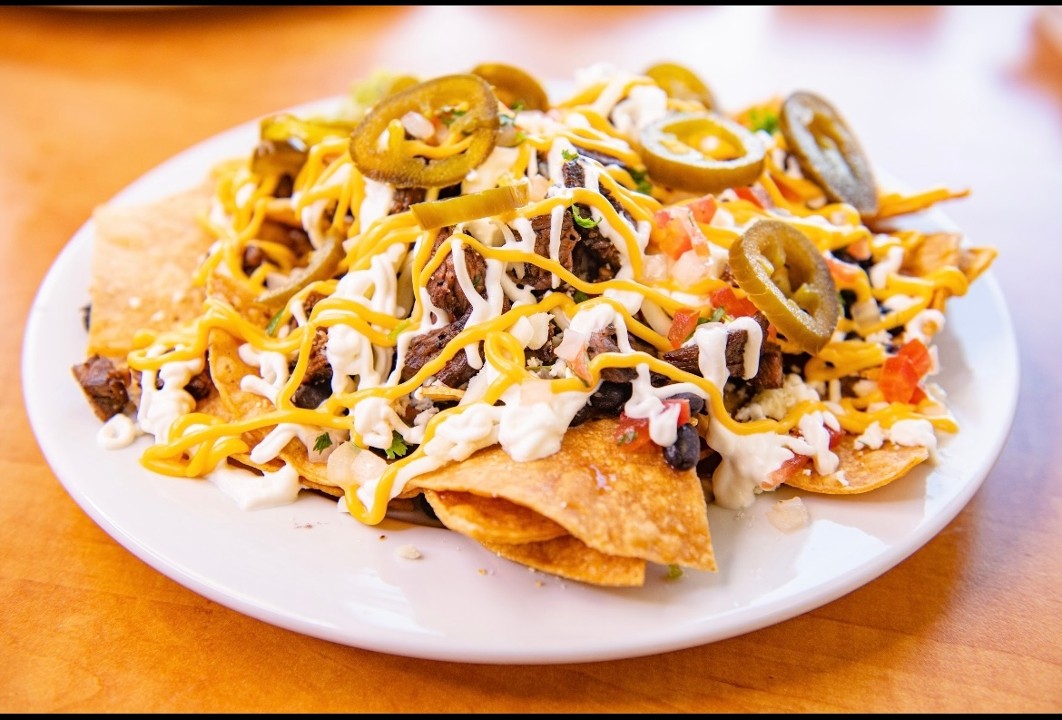 Nachos with Your Choice of Protein
