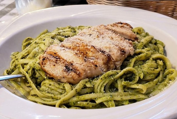 Linguini Pesto Chicken