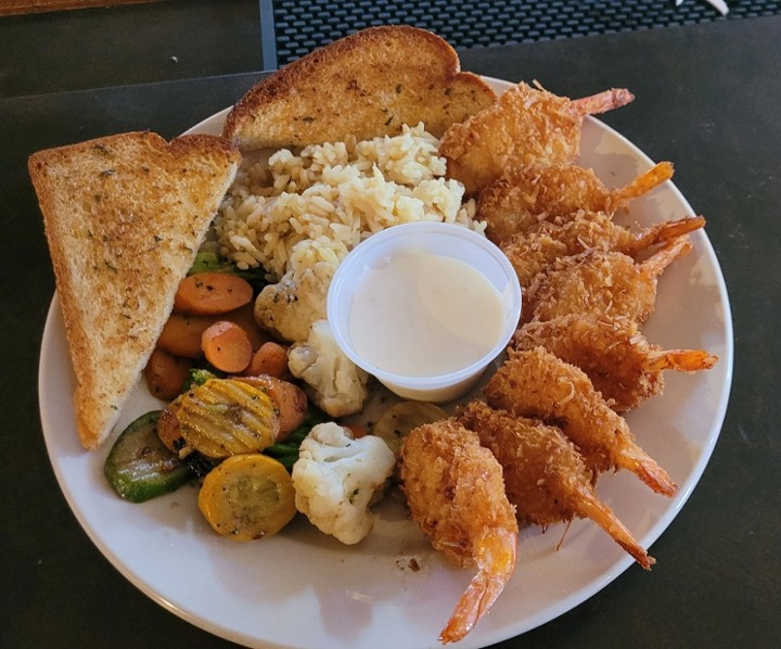 Coconut Shrimp Dinner