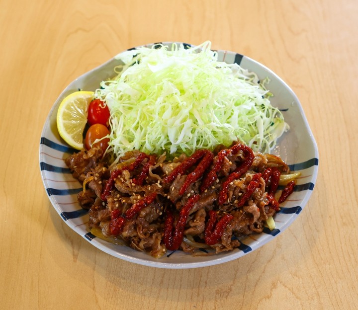 Spicy Yakiniku Teishoku
