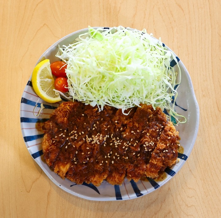 Miso Chicken Cutlet Teishoku