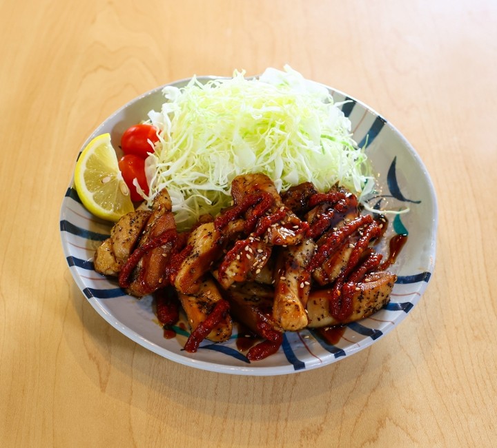 Spicy Teriyaki Chicken Teishoku