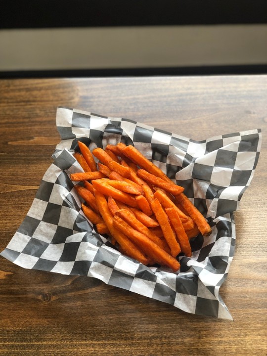 Sweet Potato Fries with Sour Plum