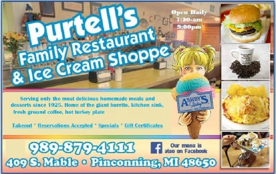 Purtells Restaurant & Ice Cream Shoppe (1) Smothered Chicken Breast