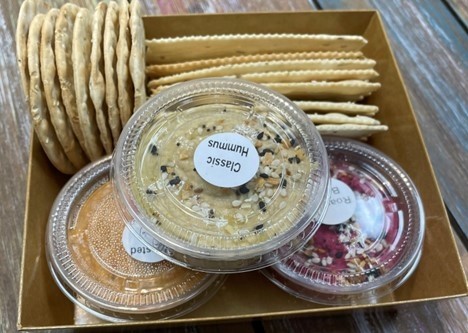 Hummus & Crackers Box