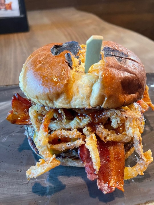 Smokey Bacon BBQ Burger - $10 Burger Monday
