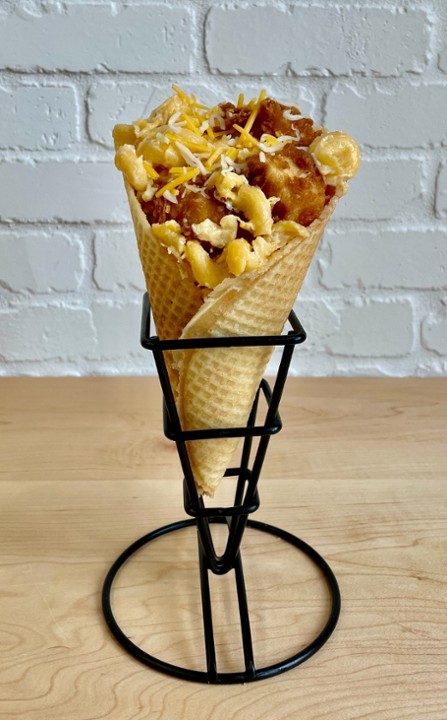Mac n Cheese Cone