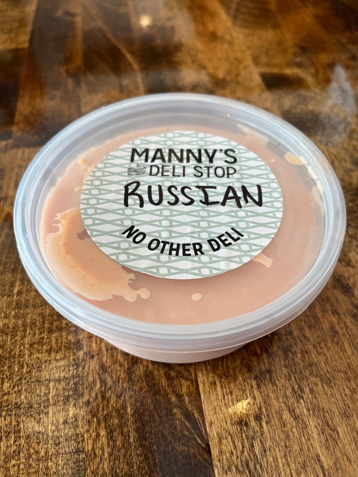Russian Dressing Container