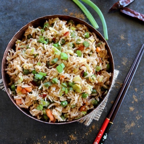 Street Side Veg Fried Rice