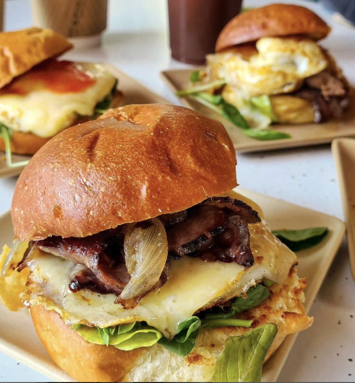 August First - STEAK AND EGG SANDWICH