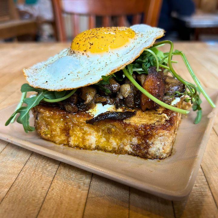 August First - MUSHROOM TOAST