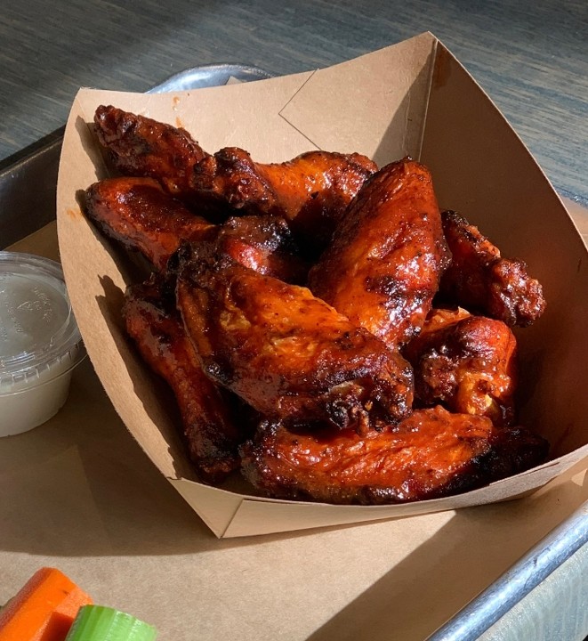 Smoked Hot Wings