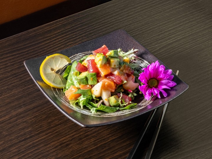 Sashimi salad
