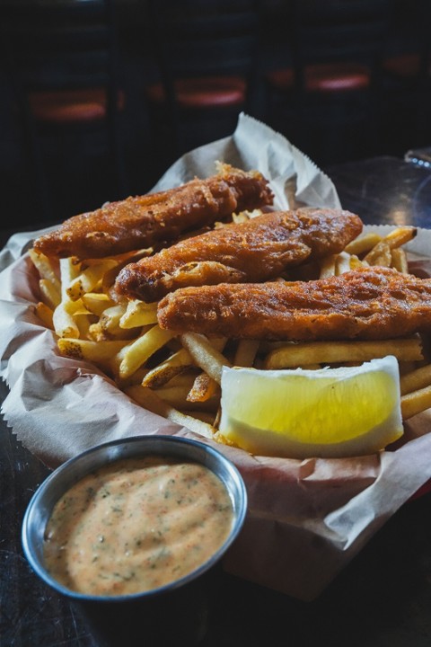 Fish Fingers and Chips