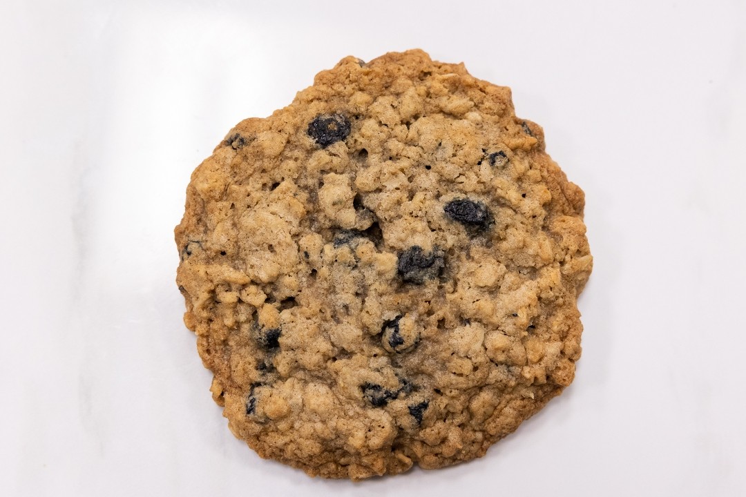 VEGAN Oatmeal Blueberry Cookie