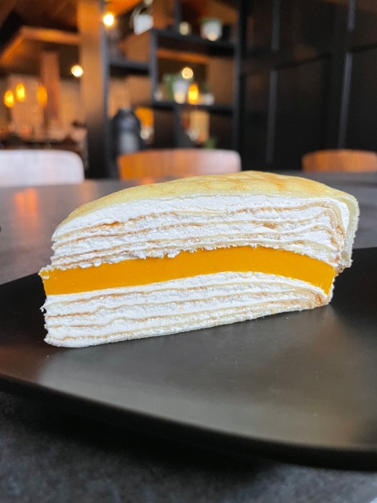 Mango Mille Crepe Cake