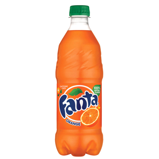 Orange Fanta 20oz Bottle