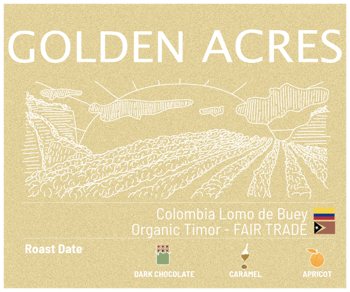 Golden Acres Espresso Blend - 12oz bag