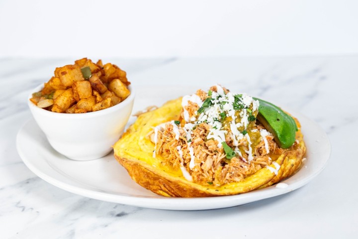 Chicken Tinga Frittata