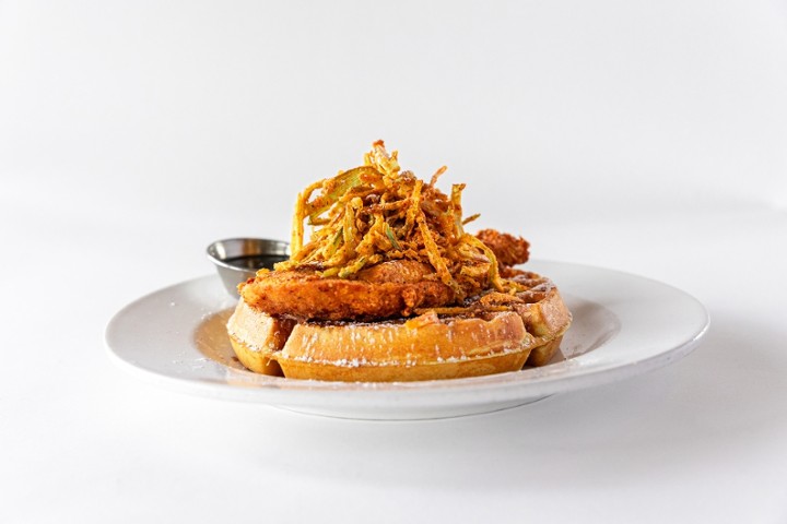 Herb Fried Chicken & Waffle