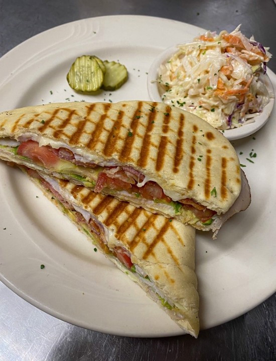 Turkey Bacon Avocado Panini