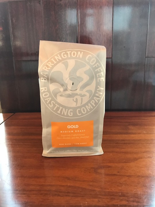 Barrington Coffee Gold Whole Bean 12oz