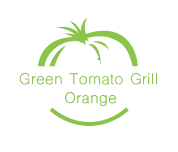 Green Tomato Grill - Orange logo