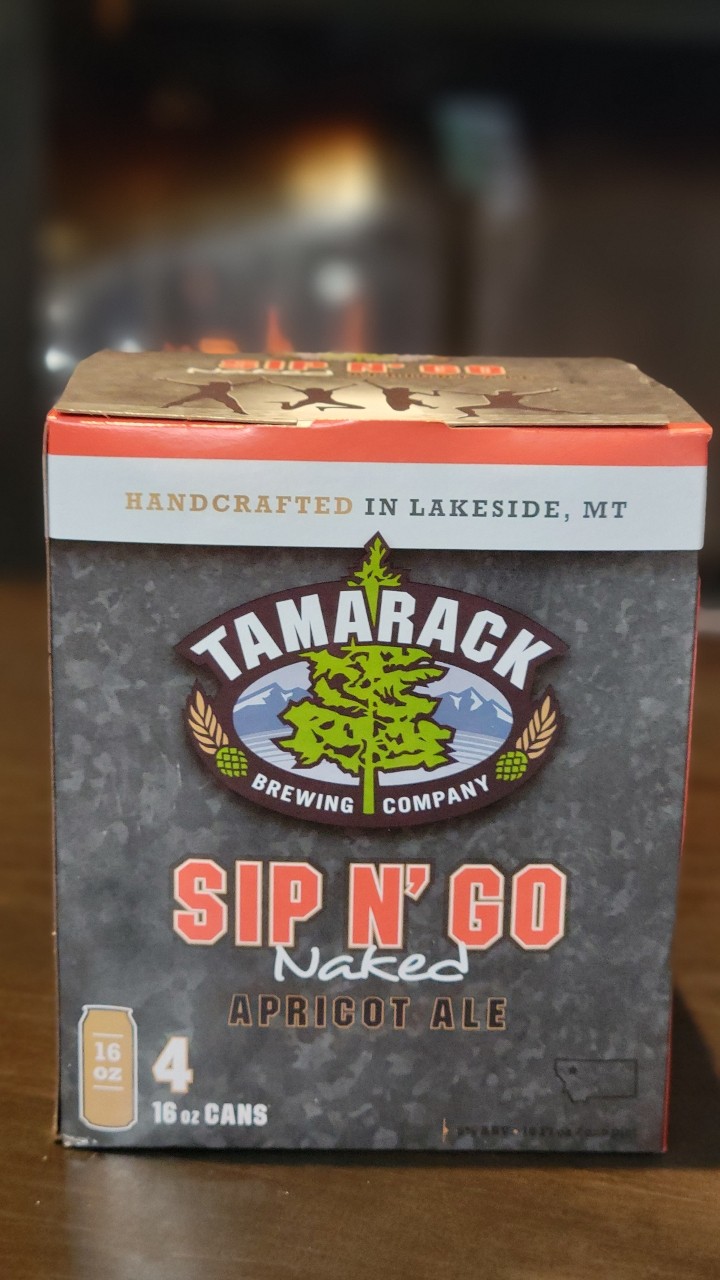 4-Pack Sip N' Go Naked Apricot Ale