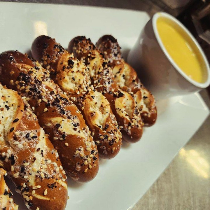 Memories Charcoal House Everything Bagel Pretzel Rods