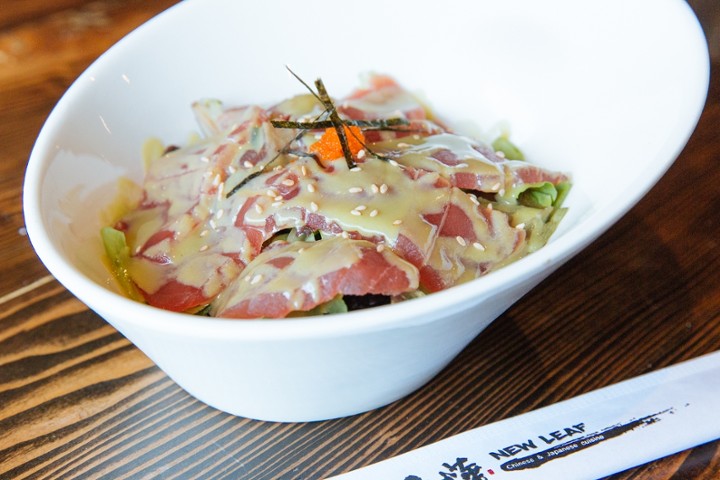 Rare-center Tuna Salad