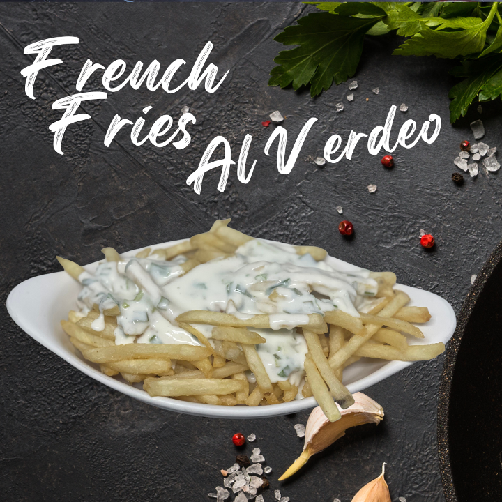 French fries al verdeo