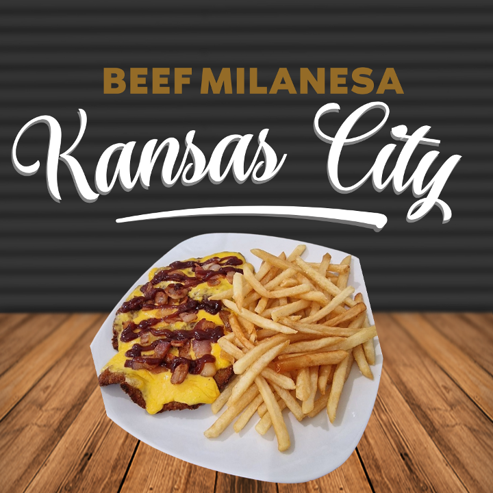 Milanesa Kansas City + 1 beef cocktail empanada FREE