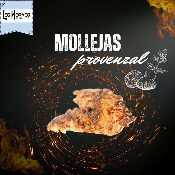 Molleja (sweetbread) provenzal (garlic, parsley and oil)