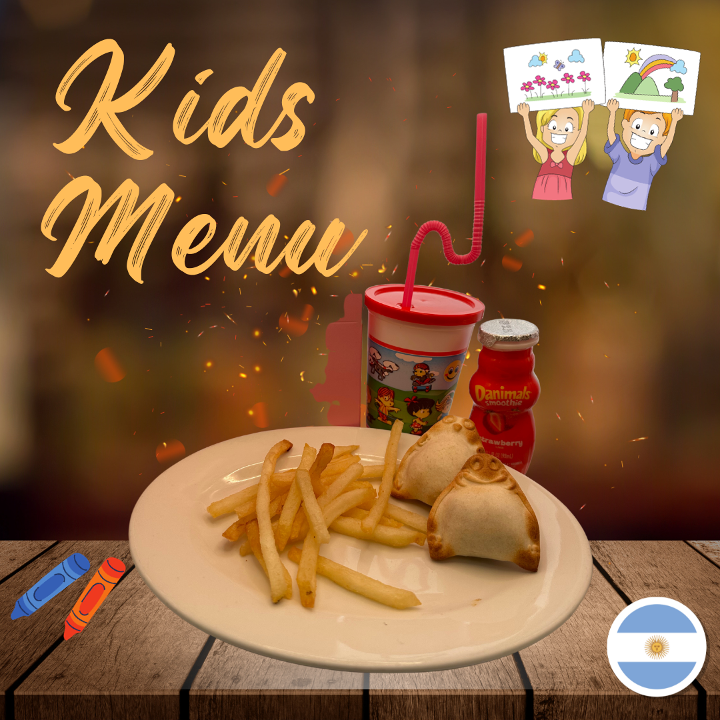 KIDS MENU empanadas