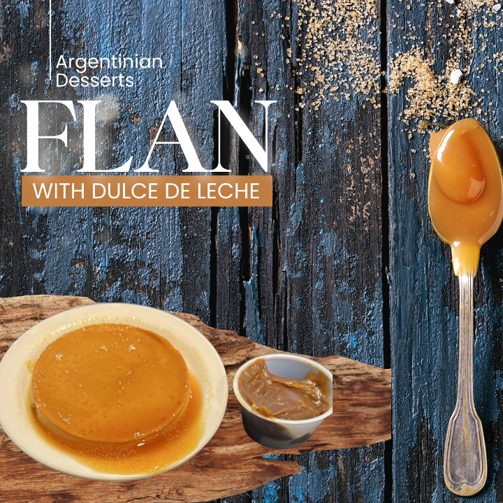 Flan With Dulce De Leche