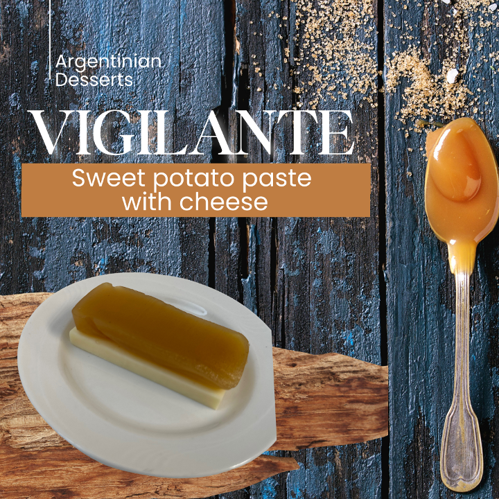 “Vigilante” Dulce de Batata con queso