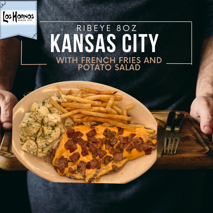 Ribeye Kansas City + 1 beef cocktail empanada FREE