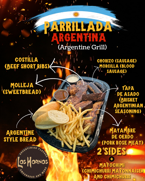 Parrillada P/2 With 2 sides