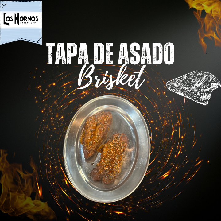 Tapa de asado 10 Oz (Brisket) With 1 side (1 Person)