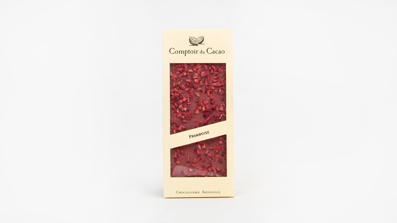 Comptoir du Cacao Ruby Chocolate w/ Raspberries