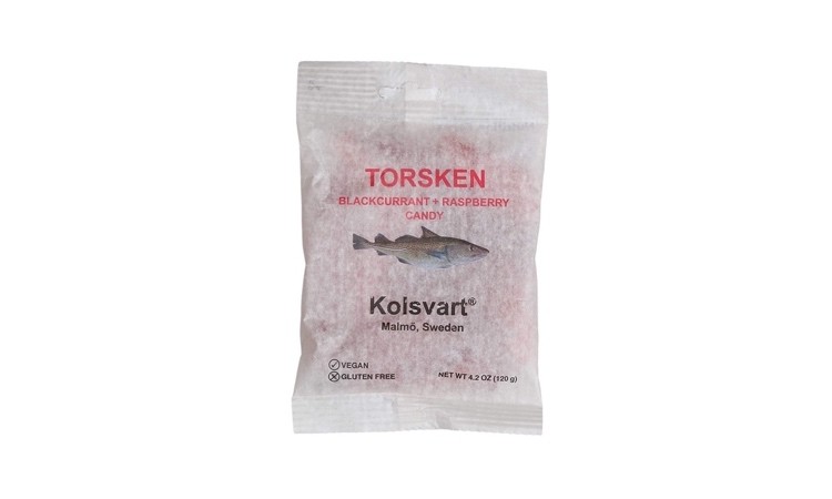 Kolsvart Raspberry & Black Currant Swedish Fish