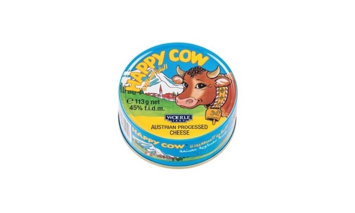 Happy Cow Cheese in Tin