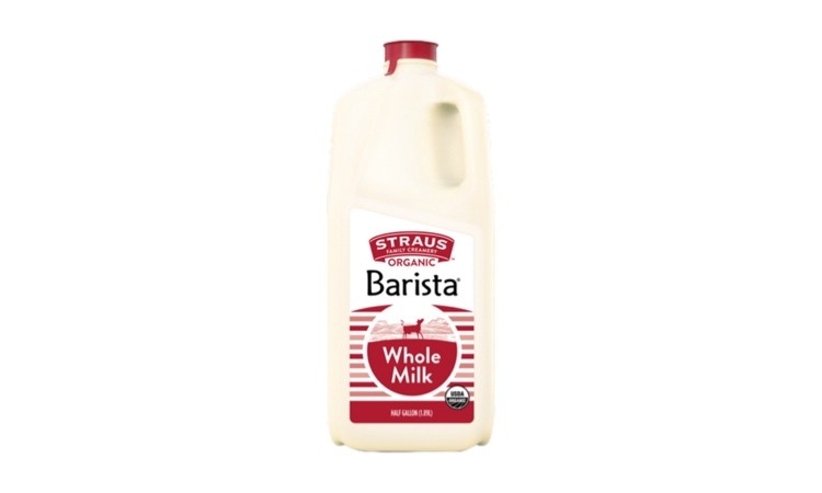 Straus Barista Whole Milk